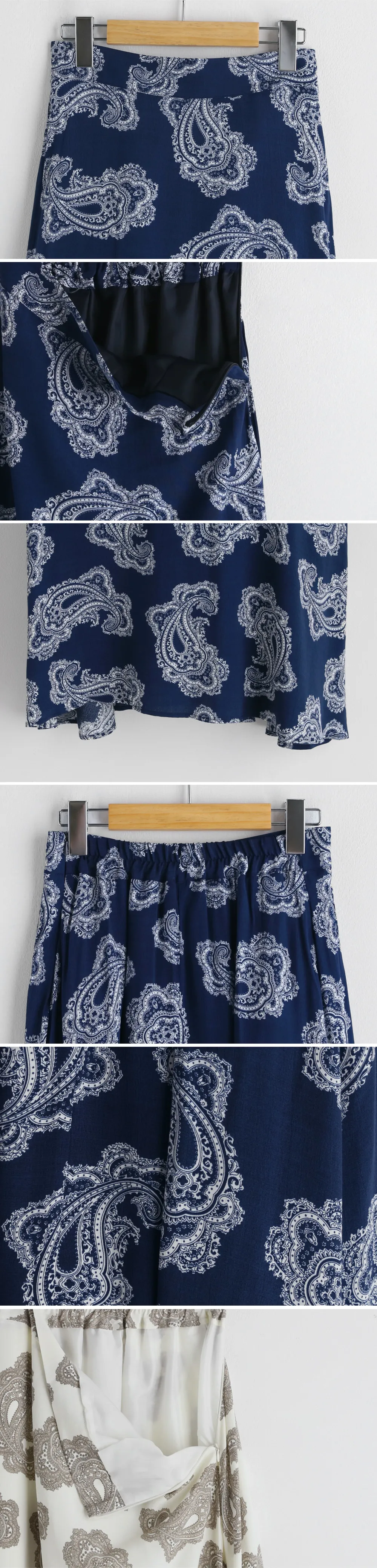 Aラインペイズリースカート・全2色 | DHOLIC PLUS | 詳細画像22