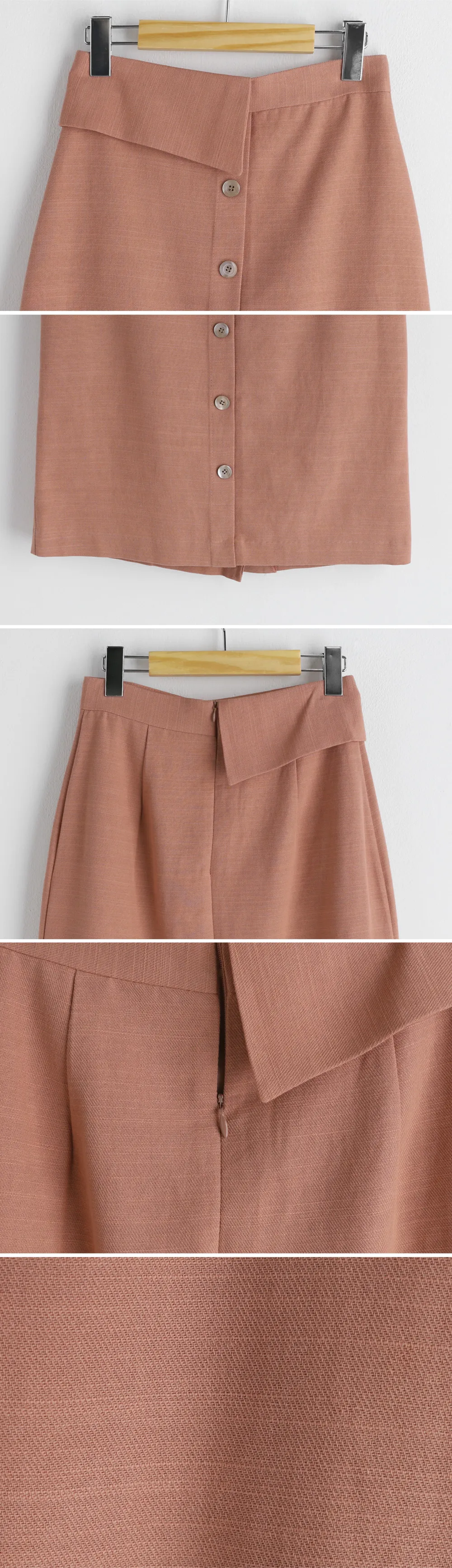 Hラインボタンスカート・全3色 | DHOLIC PLUS | 詳細画像17