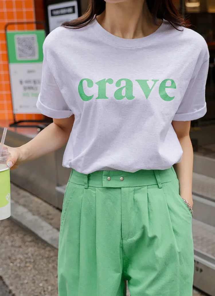 crave半袖Tシャツ | chicfox | 詳細画像1