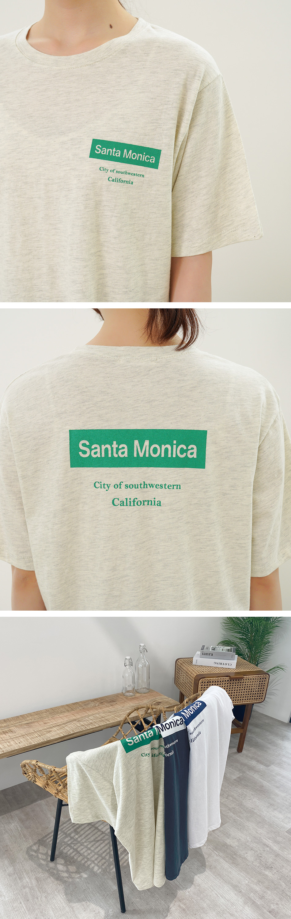 Santa MonicaロゴTシャツ・全3色 | 詳細画像6
