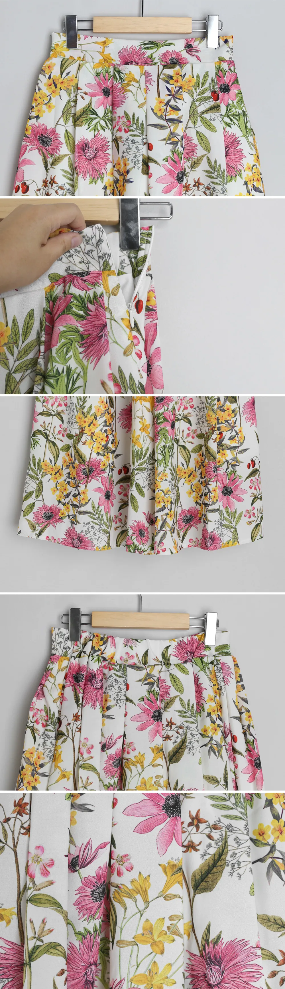 花柄Aラインスカート・全2色 | DHOLIC PLUS | 詳細画像18