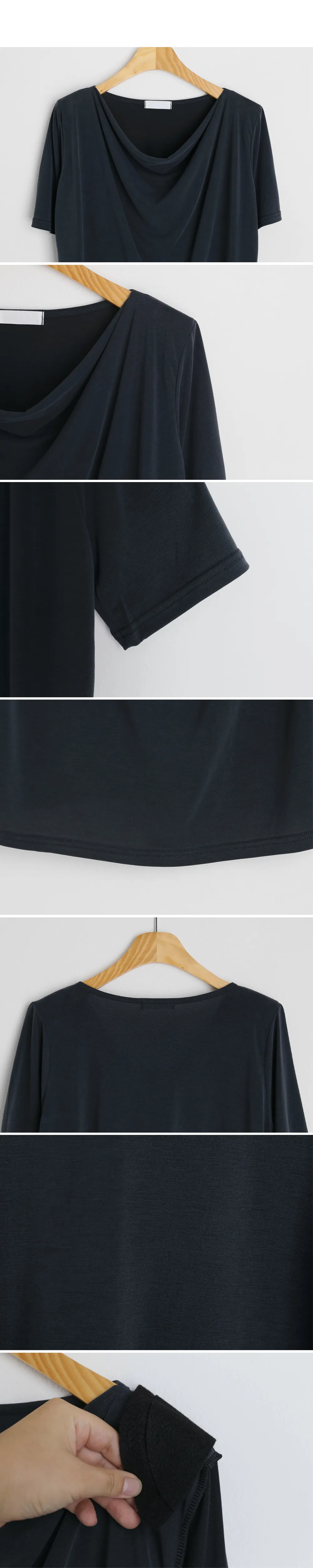 ドレープTシャツ&イージーパンツSET・全2色 | DHOLIC PLUS | 詳細画像11