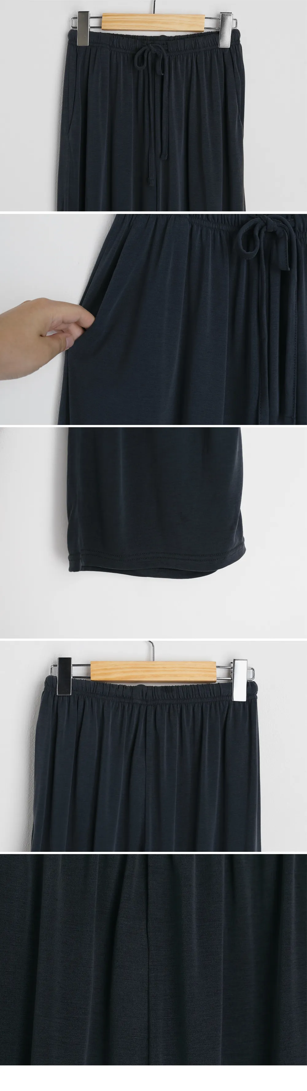 ドレープTシャツ&イージーパンツSET・全2色 | DHOLIC PLUS | 詳細画像12