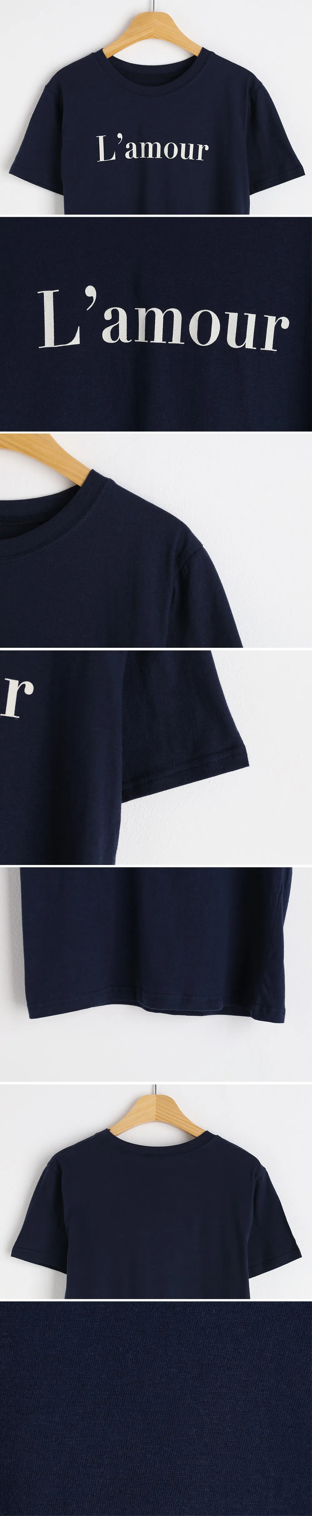 L’amour半袖クロップドTシャツ・全3色 | DHOLIC | 詳細画像11