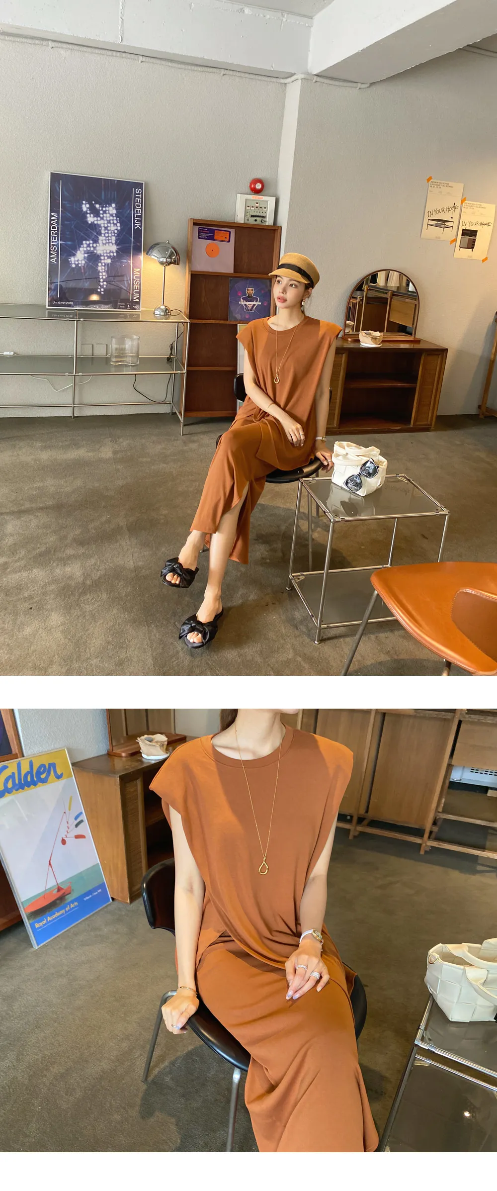 ダイアゴナルTシャツ&スカートSET・全3色 | DHOLIC PLUS | 詳細画像8