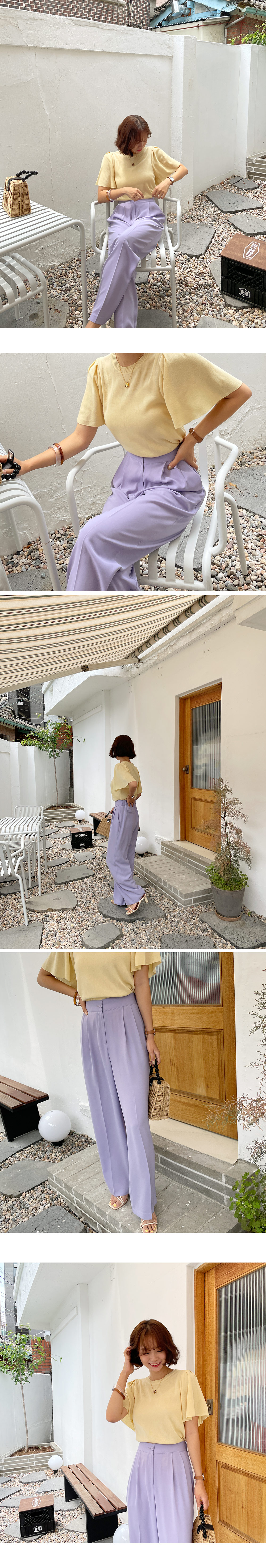 ワイドタックスラックス・全7色 | DHOLIC | 詳細画像5