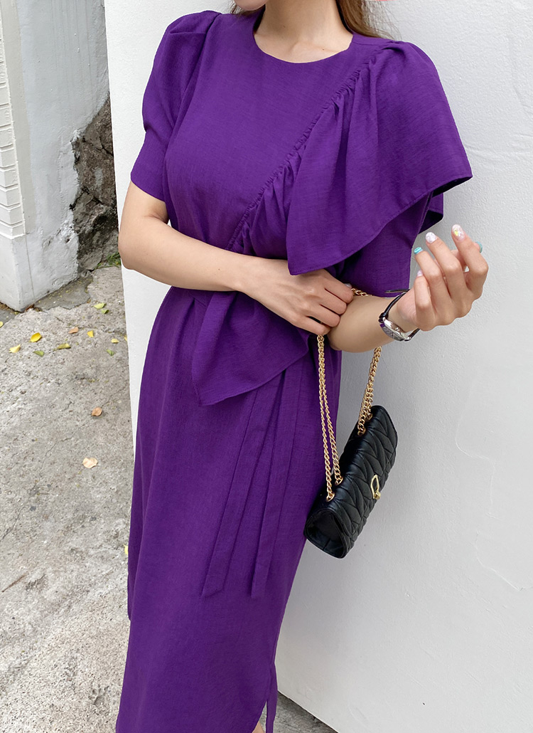 ストラップ付フリルワンピース春夏秋 ワンピース ロング Dholic Ladies ディーホリックレディース ファッション総合通販 Dholic