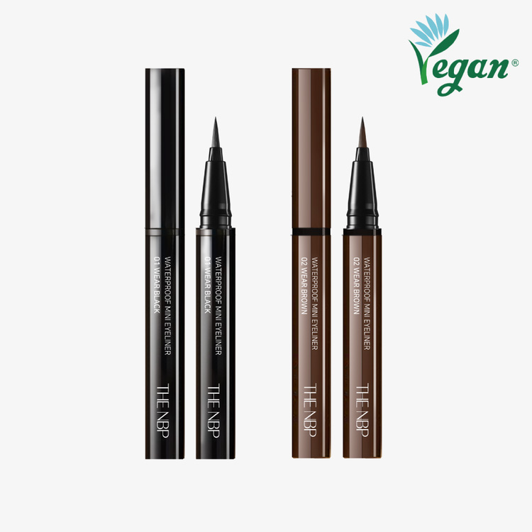 ザ・エヌビーピー] ウォータープルーフミニアイライナー(ブラック