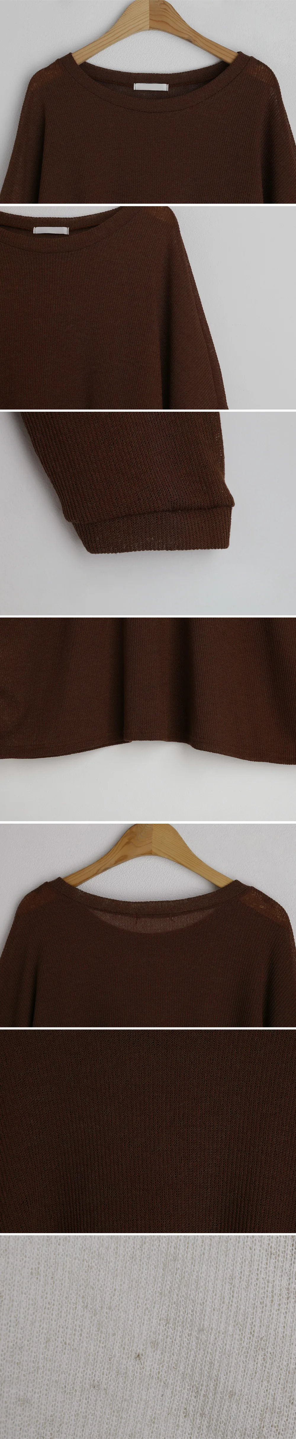 リネン混ルーズTシャツ・全3色 | DHOLIC | 詳細画像15