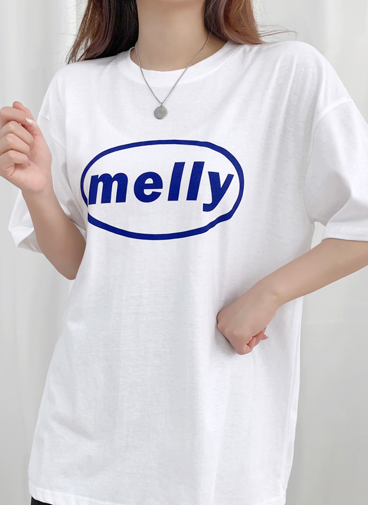 mellyサークルロゴTシャツ | bullang girls | 詳細画像1