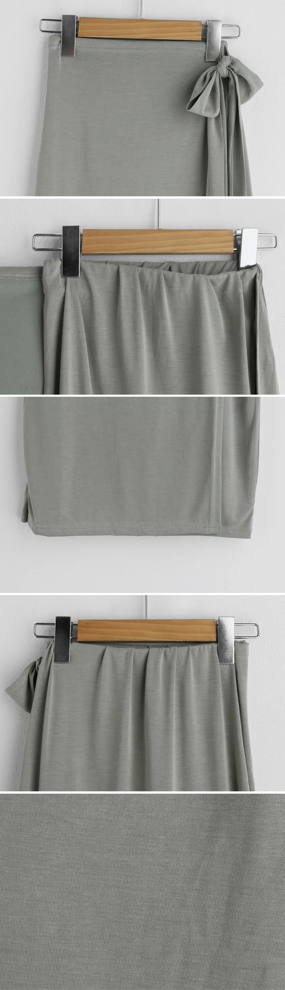 リボンラップスカート・全3色 | DHOLIC | 詳細画像15