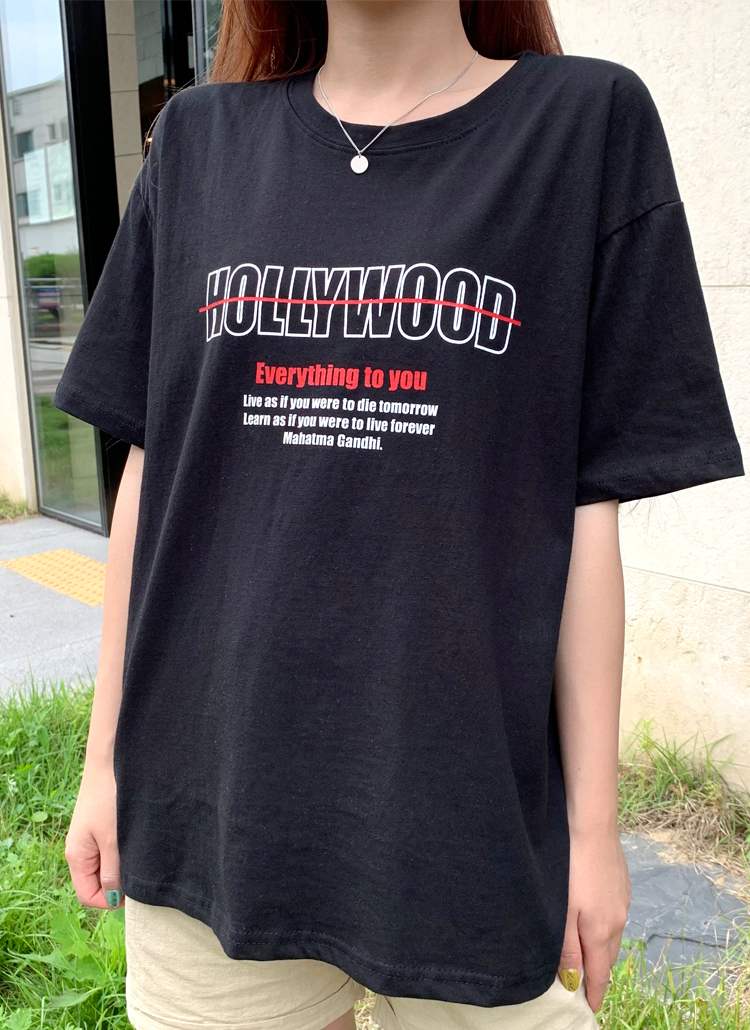 HOLLYWOOD半袖Tシャツ | bullang girls | 詳細画像1