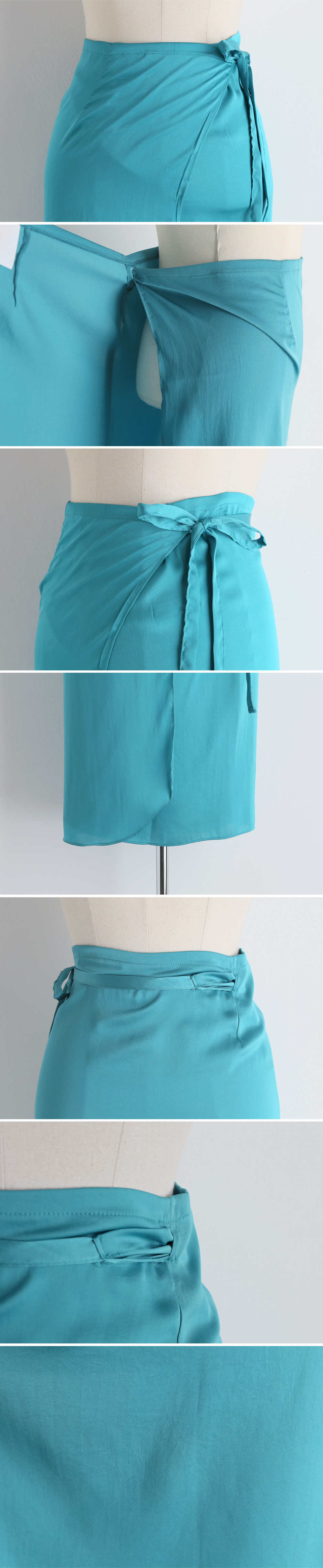 サテンラップスカート・全4色 | DHOLIC PLUS | 詳細画像18