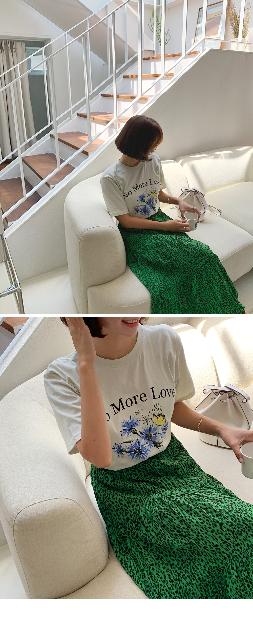 バタフライレタリングTシャツ・全3色 | DHOLIC | 詳細画像4