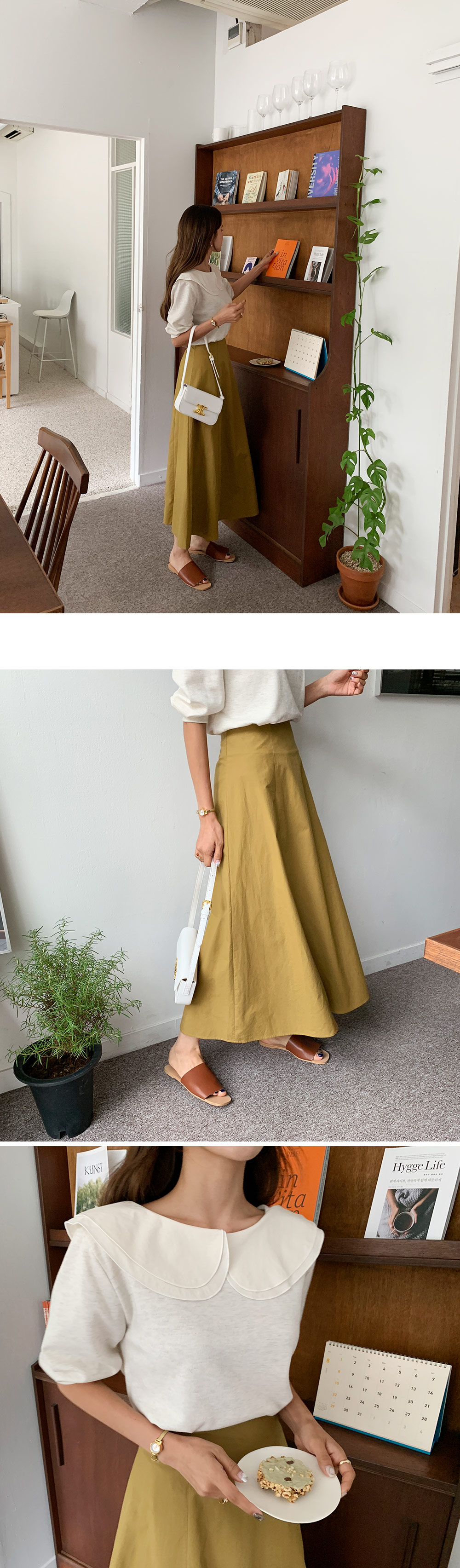 Aラインスカート・全4色 | DHOLIC | 詳細画像15