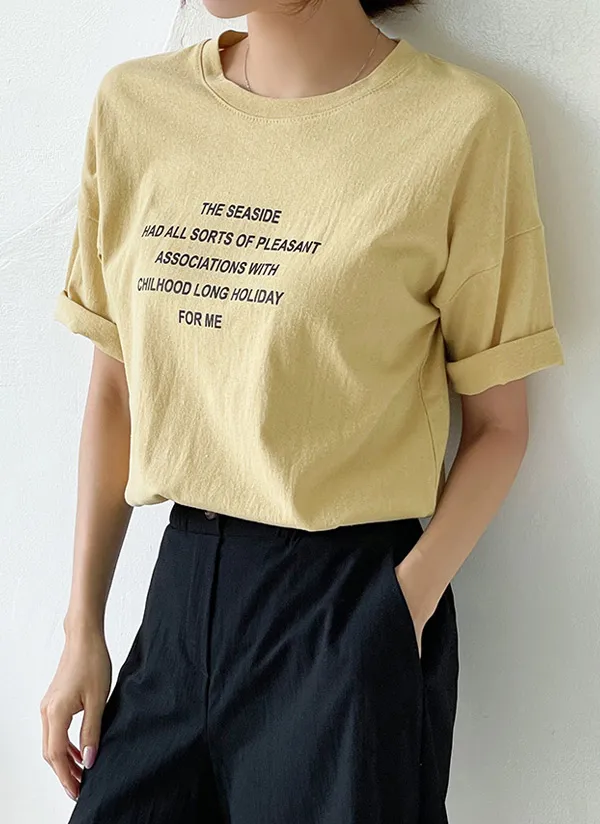 FOR MEレタリングTシャツ | fromiss | 詳細画像1