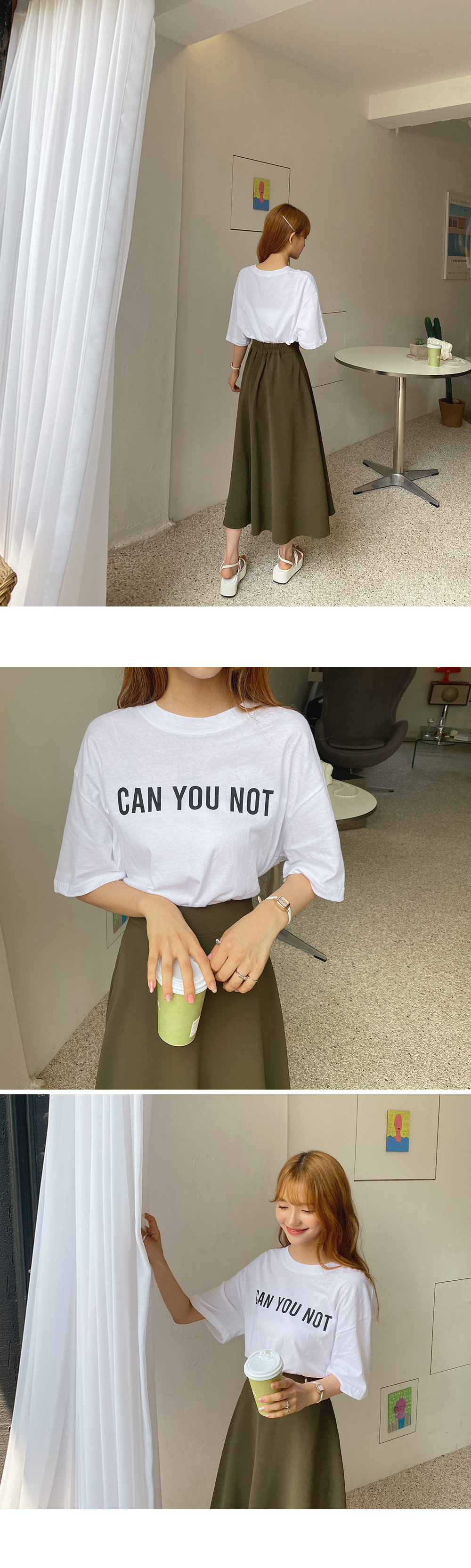 CAN YOU NOTクロップドTシャツ・全2色 | 詳細画像6
