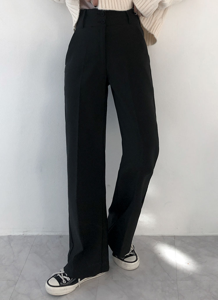 ZARA スラックス ダークグレー - メルカリ