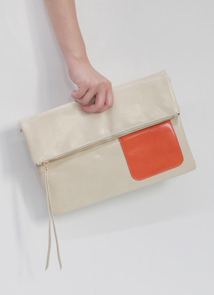 ストラップ付つきセットsetカラーポケット配色バイカラークラッチバッグショルダーカバン春夏秋冬 バッグ クラッチ Whosbag フーズバッグ ファッション総合通販 Dholic