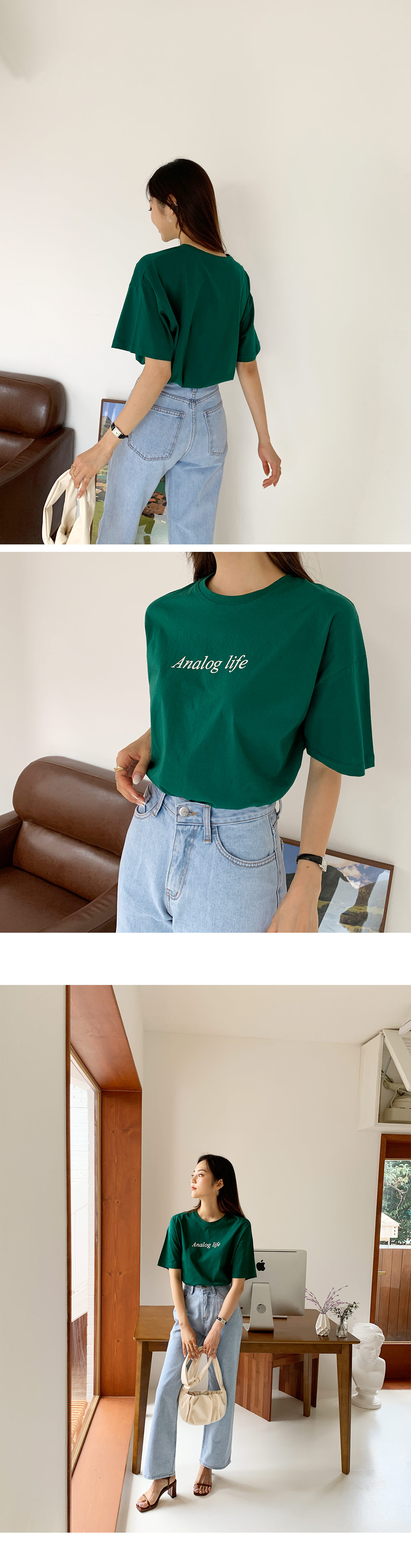 Analog life半袖Tシャツ・全4色 | DHOLIC | 詳細画像5