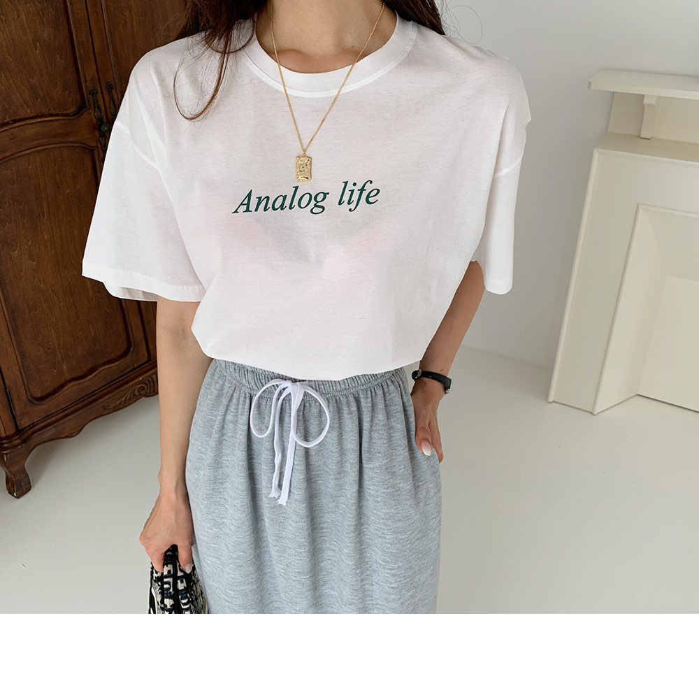 Analog life半袖Tシャツ・全4色 | DHOLIC | 詳細画像11