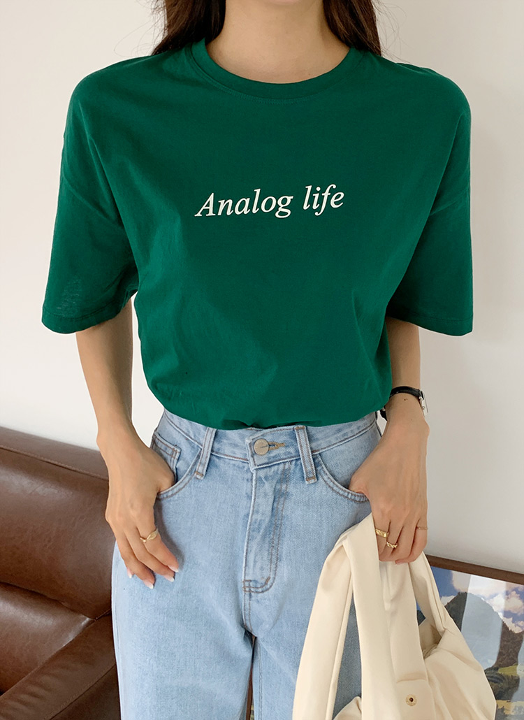 Analog life半袖Tシャツ・全4色 | DHOLIC | 詳細画像1