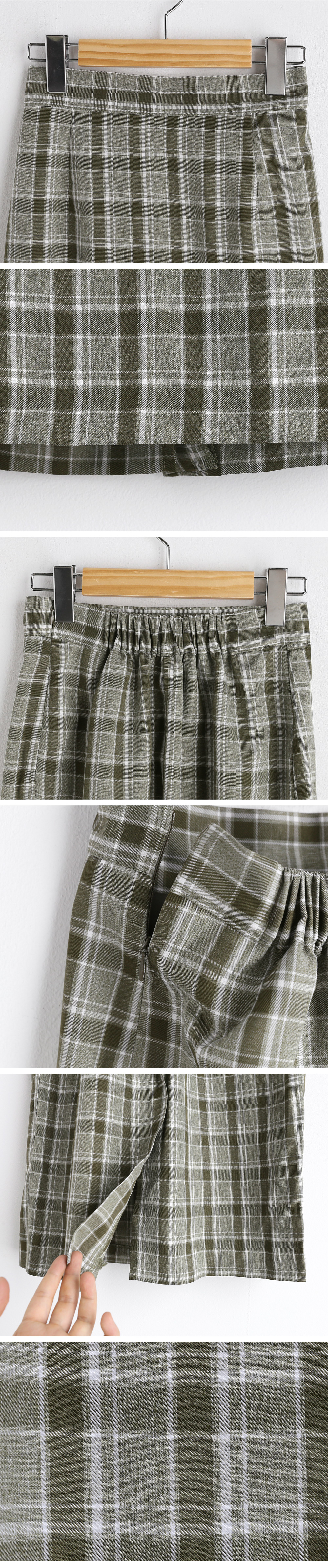 チェックHラインスカート・全3色 | DHOLIC | 詳細画像18