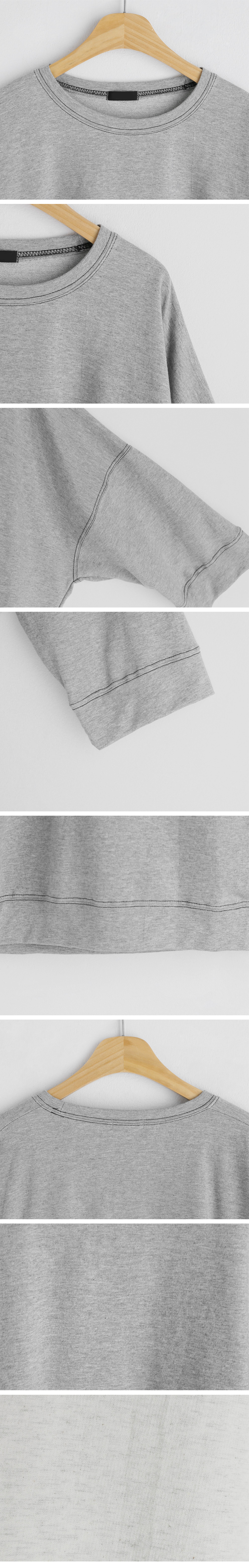 7分袖ステッチTシャツ・全5色 | DHOLIC | 詳細画像10