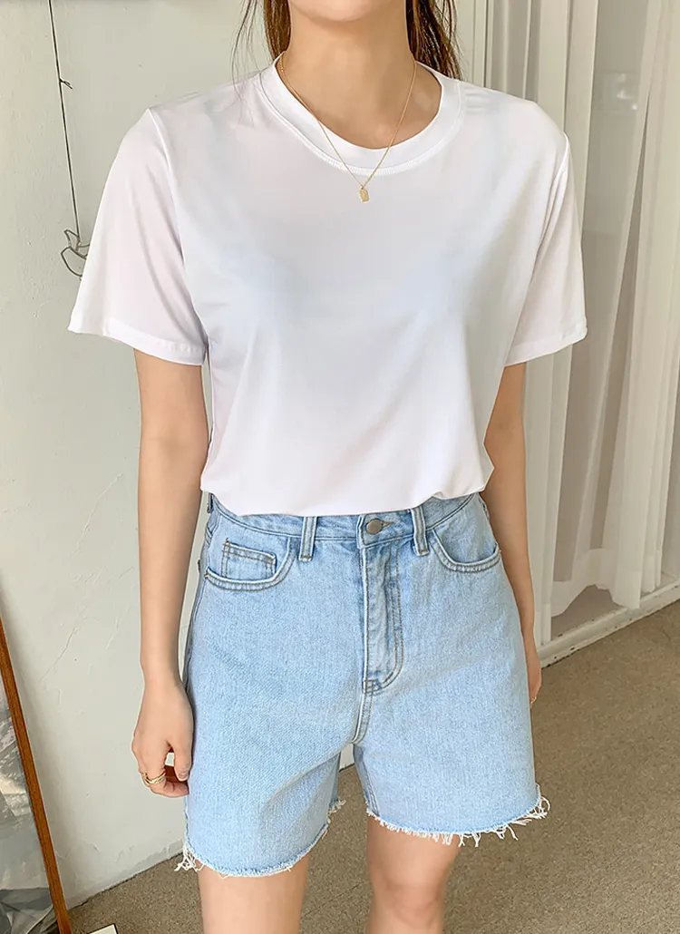 クルーネック半袖Tシャツ | ENVYLOOK | 詳細画像1