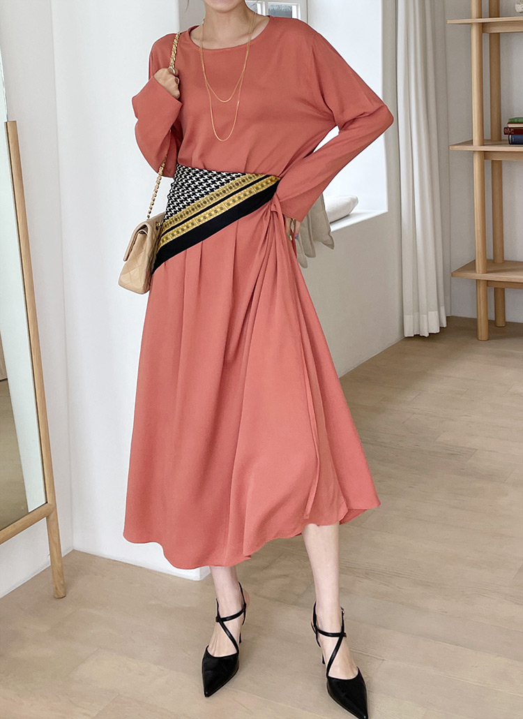 ラウンドネックウエストリボンストラップaラインフレア無地シンプルベーシック長袖ワンピース春夏秋 ワンピース ロング Dholic Ladies ディーホリックレディース ファッション総合通販 Dholic ラウンドネックウエストリボンストラップaラインフレア無地シンプルベーシック長袖ワンピース春夏秋 ワンピース ロング Dholic Ladies ディーホリックレディース ファッション総合通販 Dholic