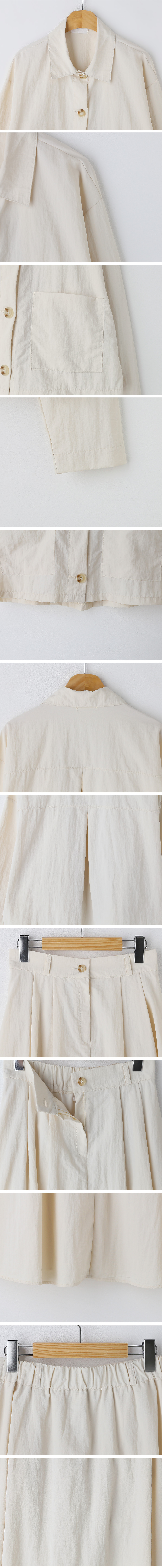 ナイロンポケットジャケット&スカートSET・全2色 | 詳細画像9