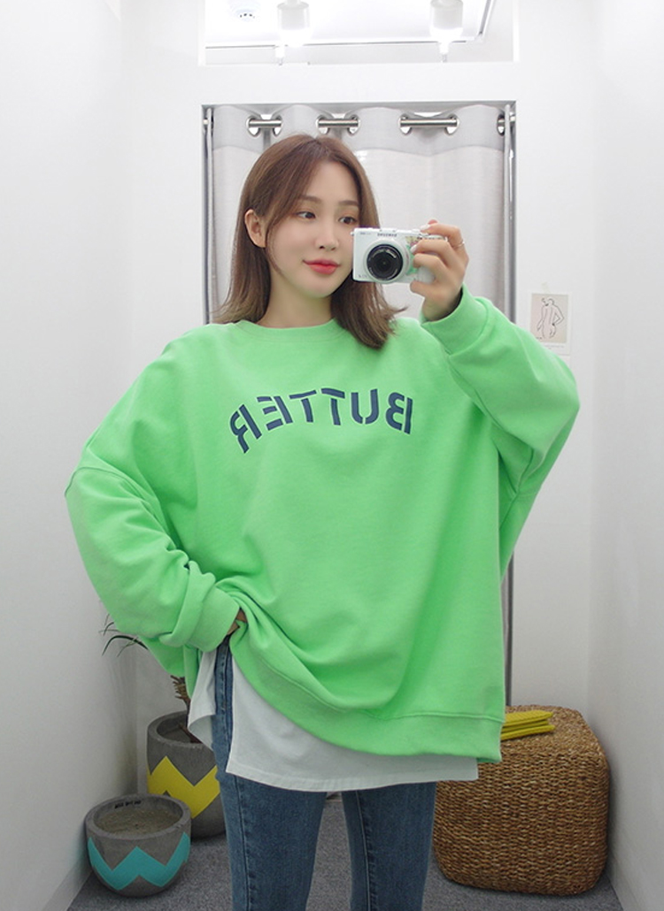 BUTTERロゴスウェット・p275809 | レディースファッション通販 - DHOLIC【公式】 BUTTERロゴスウェット・p275809 | レディースファッション通販 - DHOLIC【公式】