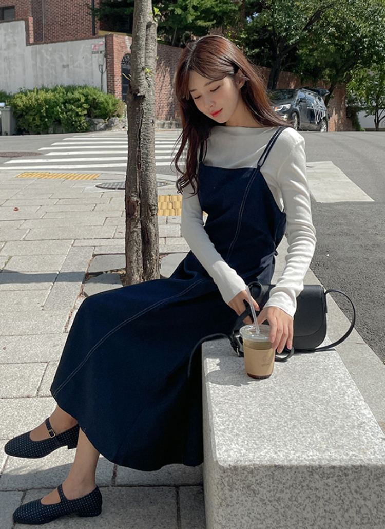 スリーブレスステッチロングワンピースキャミソール春夏秋冬 ワンピース ロングワンピース Dustypink ダスティピンク ファッション総合通販 Dholic スリーブレスステッチロングワンピースキャミソール春夏秋冬 ワンピース ロングワンピース Dustypink ダスティピンク ファッション総合通販 Dholic