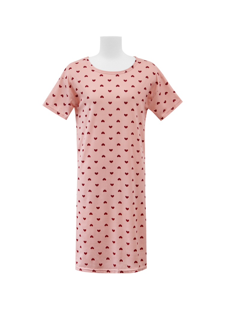 PETIT BATEAU｜ハートプリント長袖パジャマ | Rakuten Fashion
