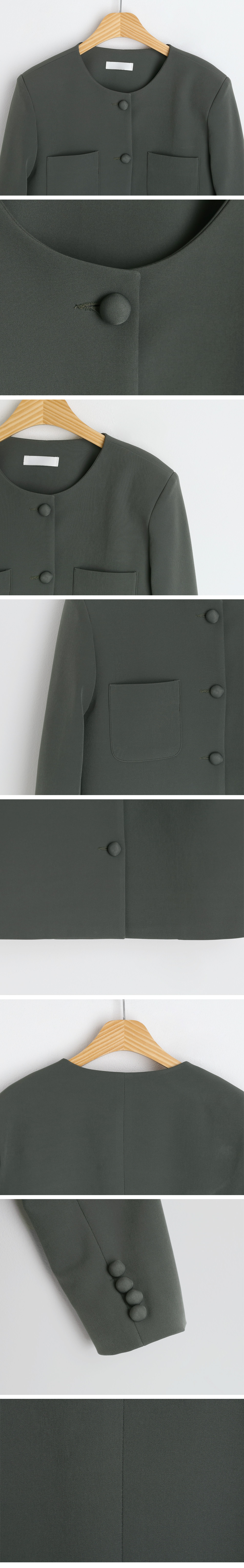 ノーカラーポケットジャケット・全3色 | DHOLIC | 詳細画像16