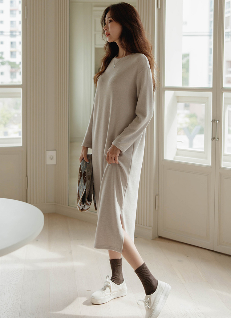 サイドスリット●Massimo Dutti●ベルトワンピース サイドスリットワンピース | レディースファッション通販 - DHOLIC