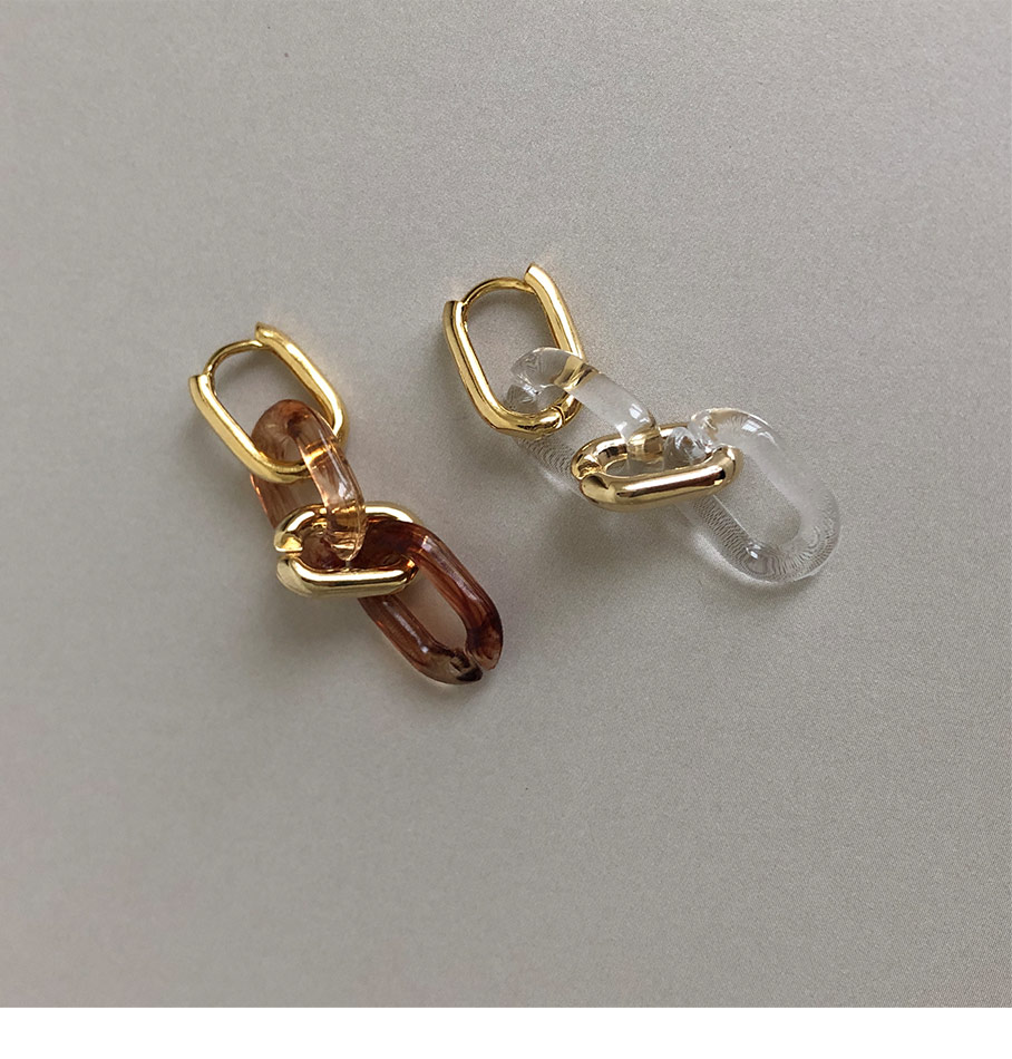 アクリルチェーンドロップピアス・全2色 | DHOLIC PLUS | 詳細画像6