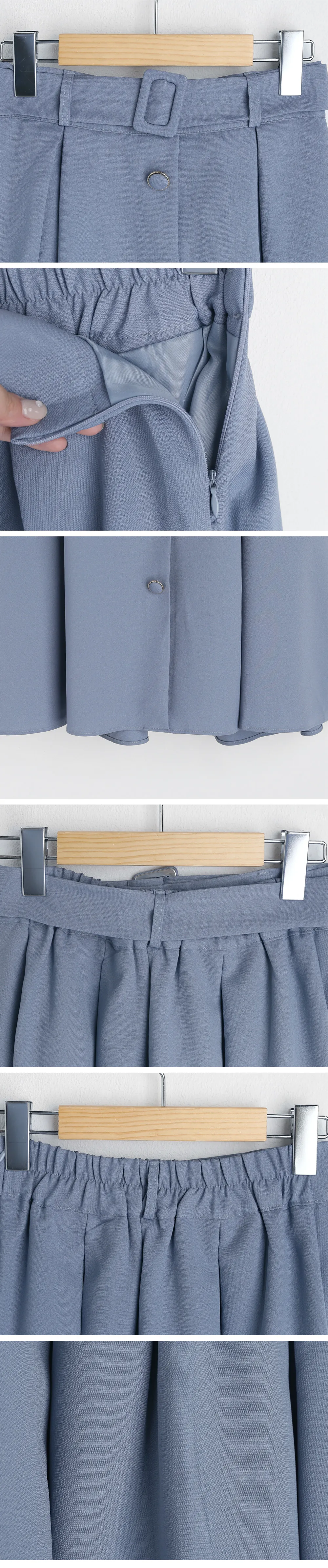 ベルト付ボタンディテールスカート・全3色 | DHOLIC PLUS | 詳細画像15