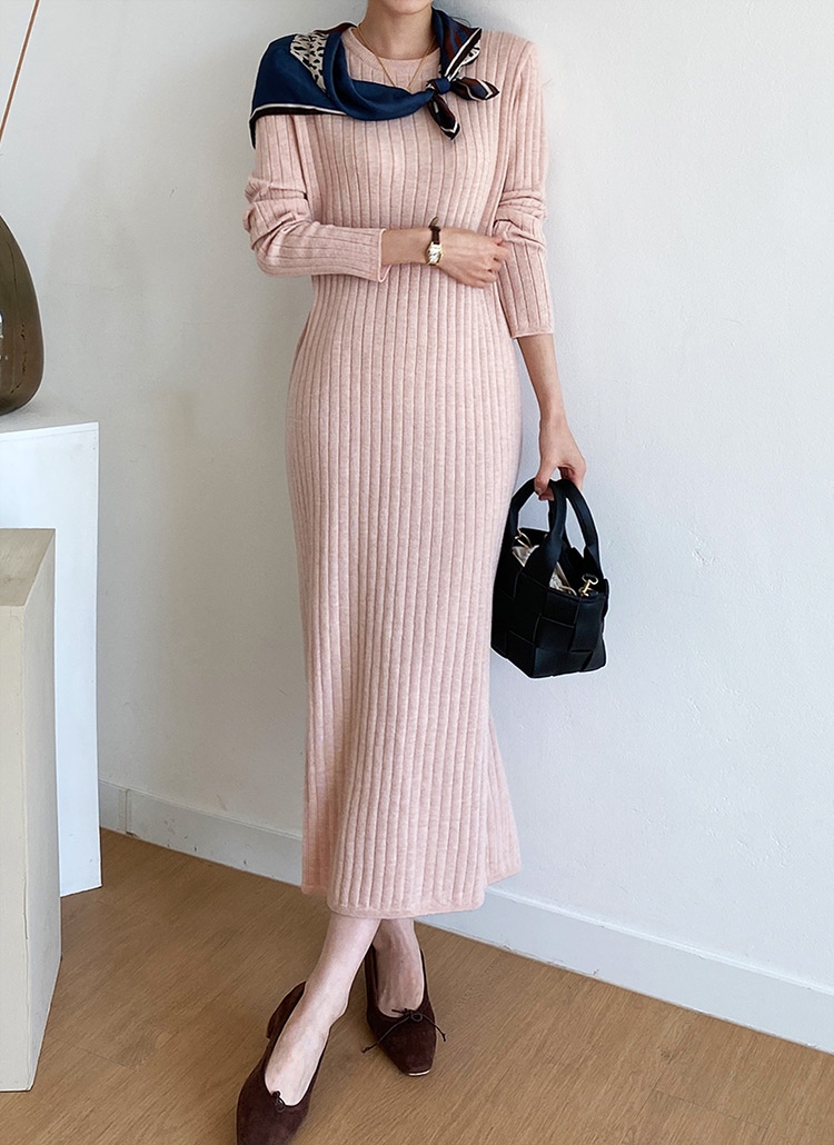 リブラウンドネックニット長袖ロングワンピース秋冬 ワンピース ロング Dholic Ladies ディーホリックレディース ファッション総合通販 Dholic リブラウンドネックニット長袖ロングワンピース秋冬 ワンピース ロング Dholic Ladies ディーホリックレディース ファッション総合通販 Dholic