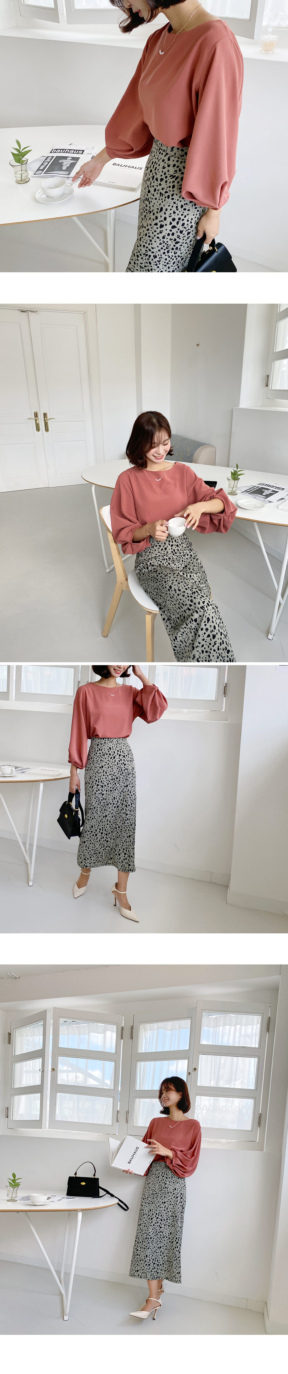 レオパードHラインスカート・全3色 | DHOLIC | 詳細画像7