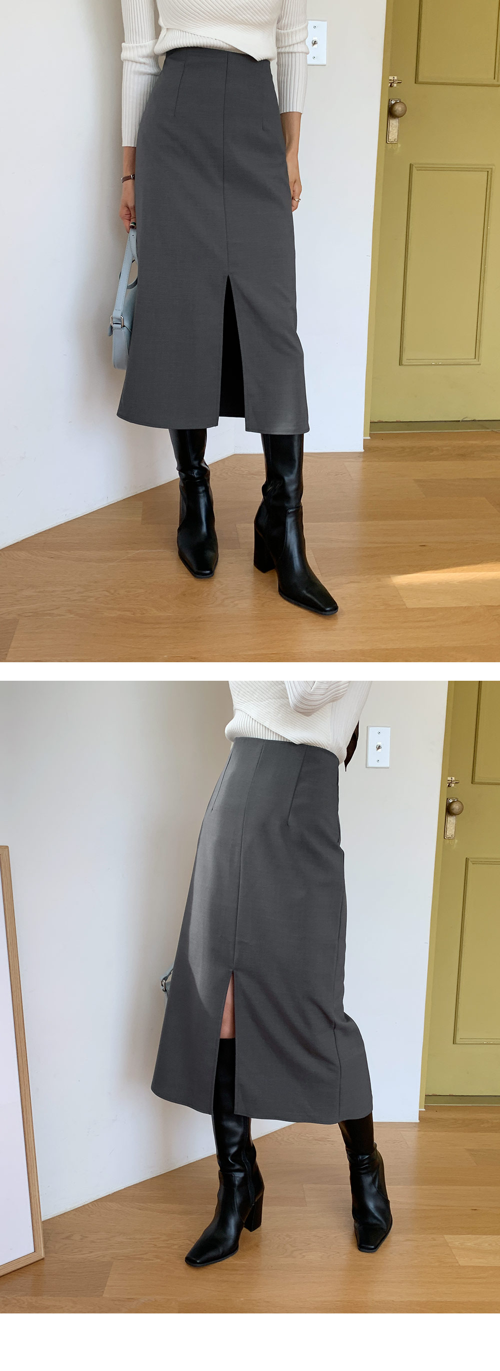スリットHラインスカート・全3色 | DHOLIC | 詳細画像9