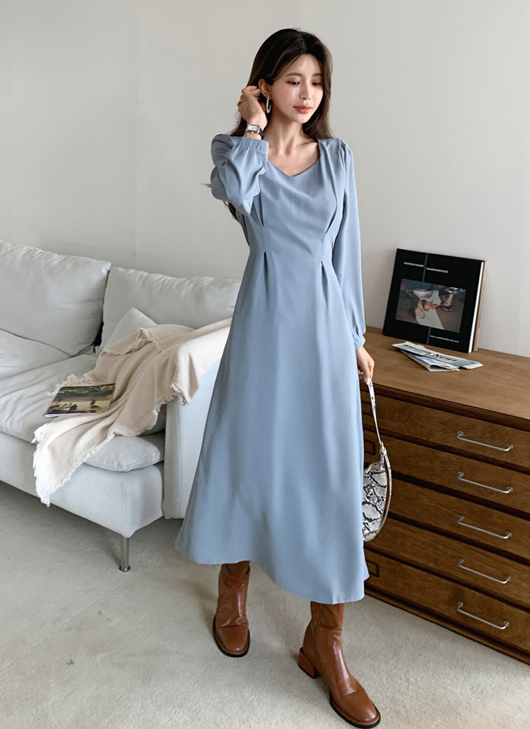 ウエストピンタックギャザーバックリボンストラップロングフレア長袖ワンピース春秋冬 ワンピース ロング Dholic Ladies ディーホリックレディース ファッション総合通販 Dholic ウエストピンタックギャザーバックリボンストラップロングフレア長袖ワンピース春秋冬 ワンピース ロング Dholic Ladies ディーホリックレディース ファッション総合通販 Dholic
