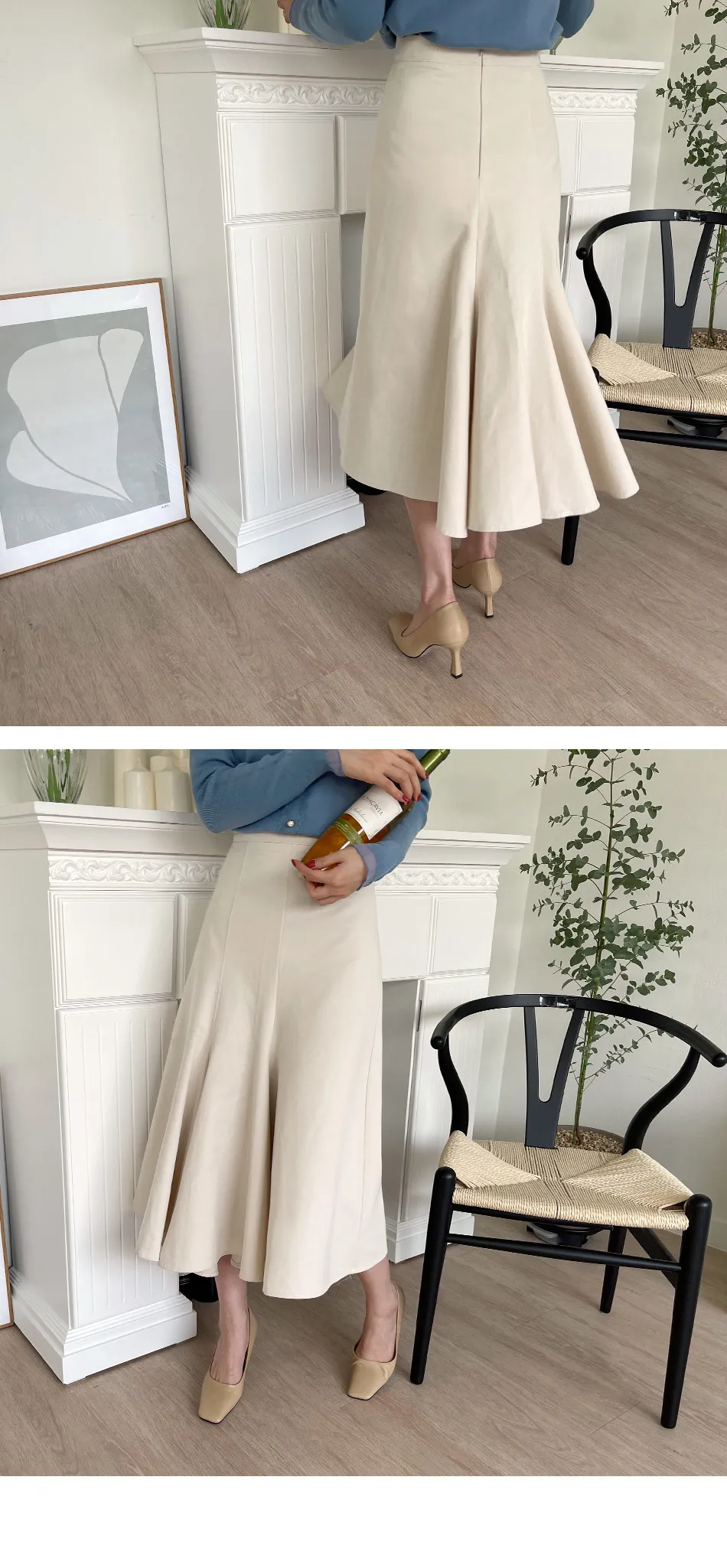 ロングマーメイドスカート・全2色 | DHOLIC PLUS | 詳細画像7