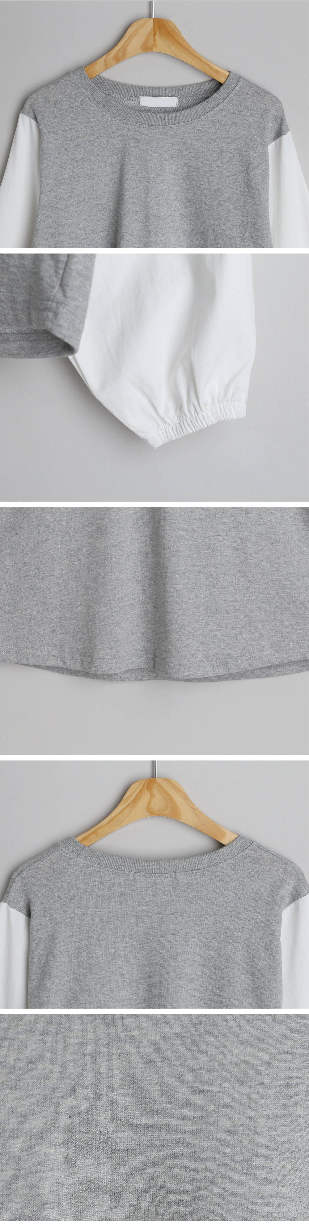 コントラストスリーブTシャツ・全3色 | DHOLIC PLUS | 詳細画像14
