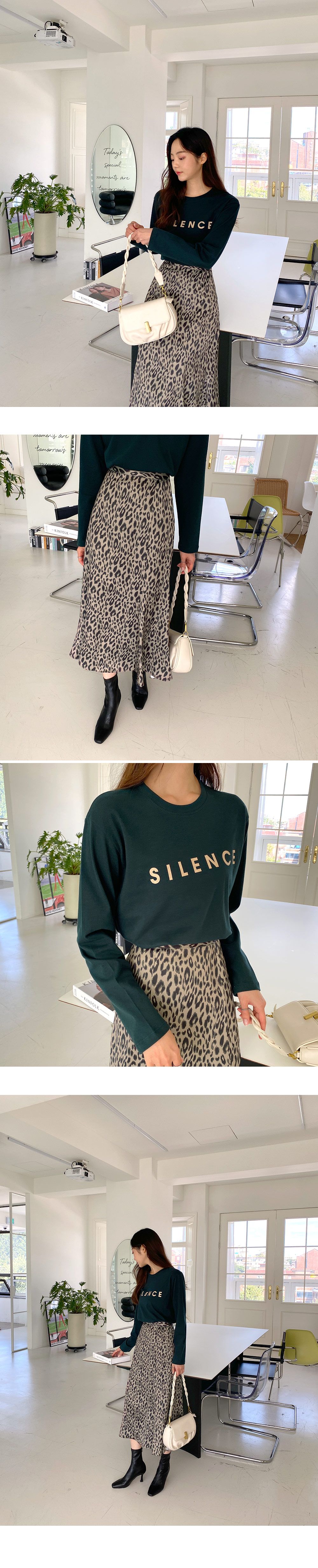 SILENCEレタリング長袖Tシャツ・全4色 | DHOLIC | 詳細画像8