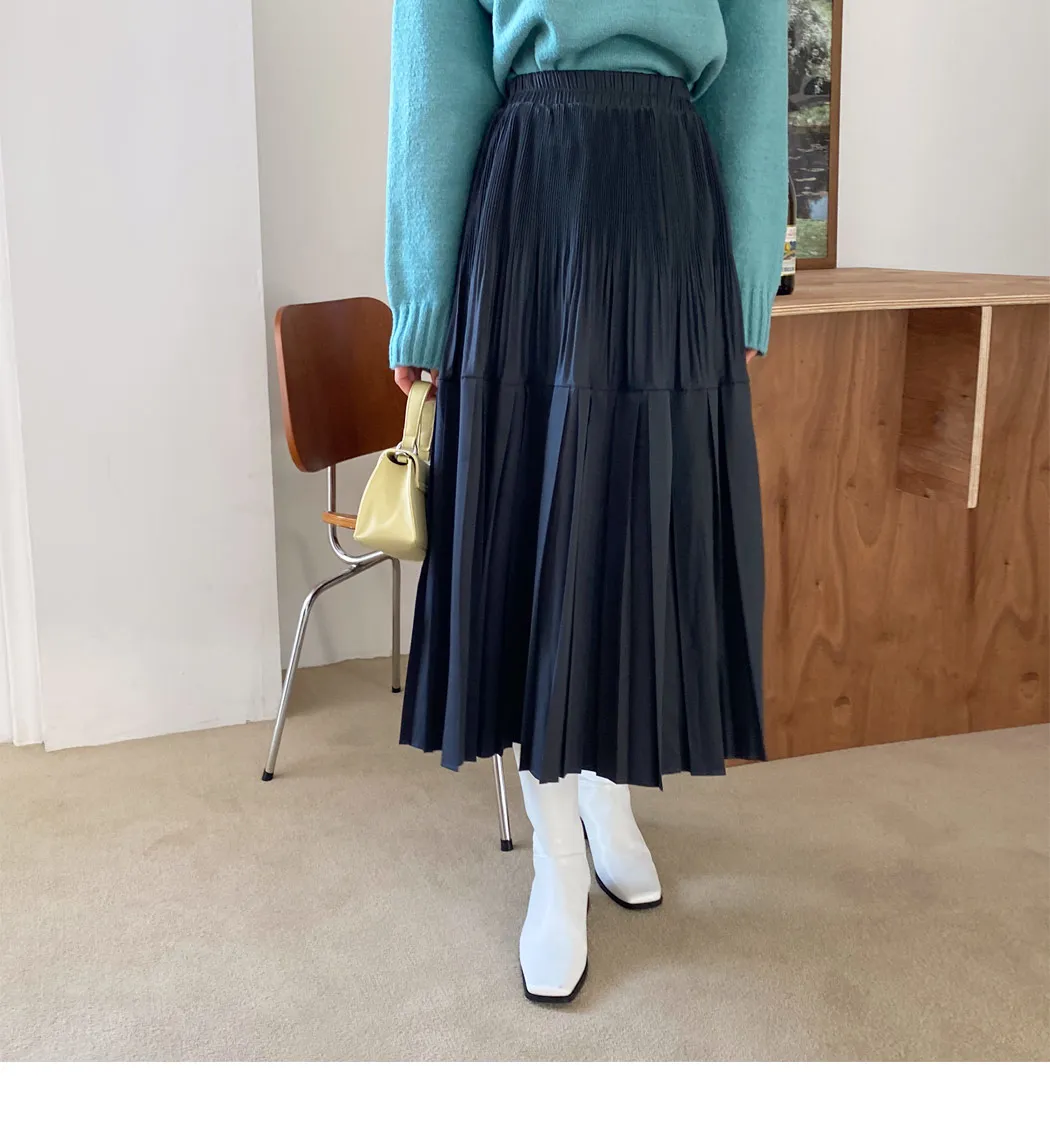 ミックスプリーツスカート・全3色 | DHOLIC | 詳細画像10