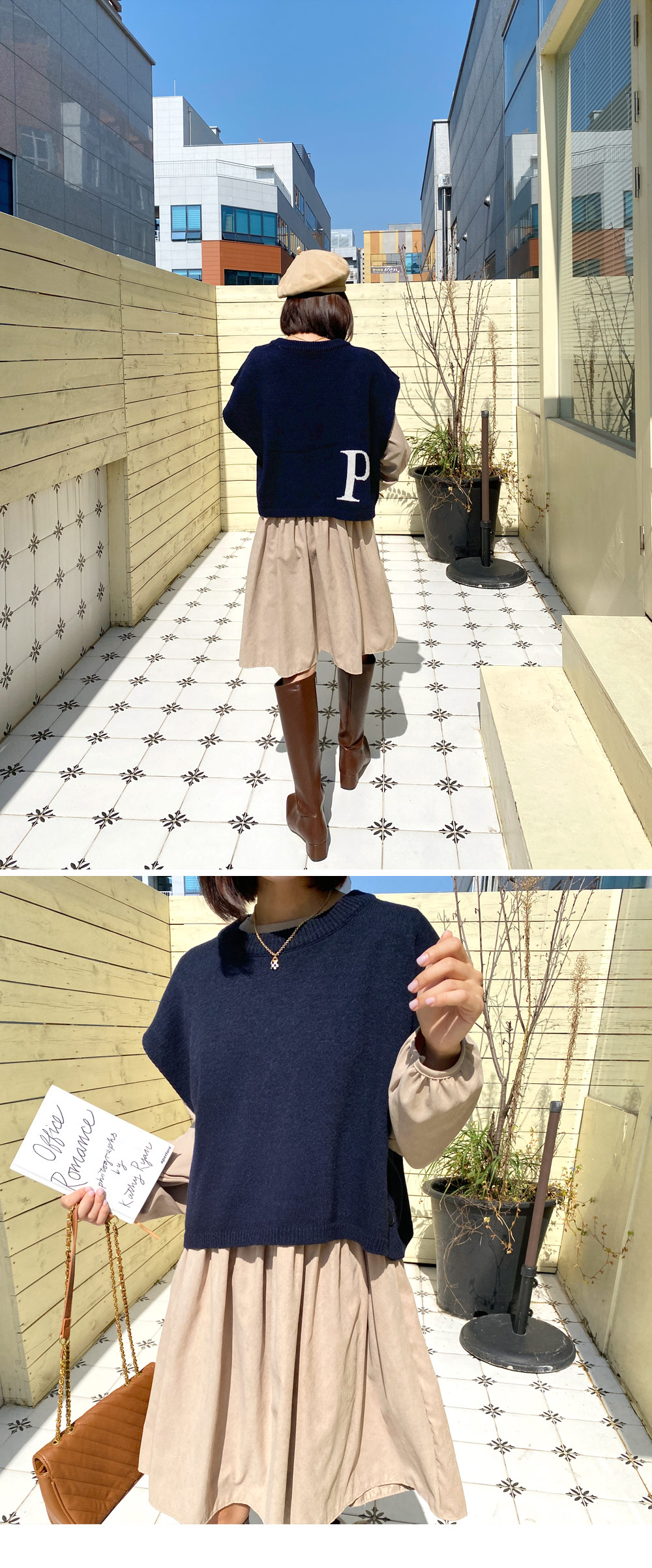 アイボリー ティアードデザイン 長袖ミニワンピース Amazon.co.jp: [miniministore] ティアードミニワンピース