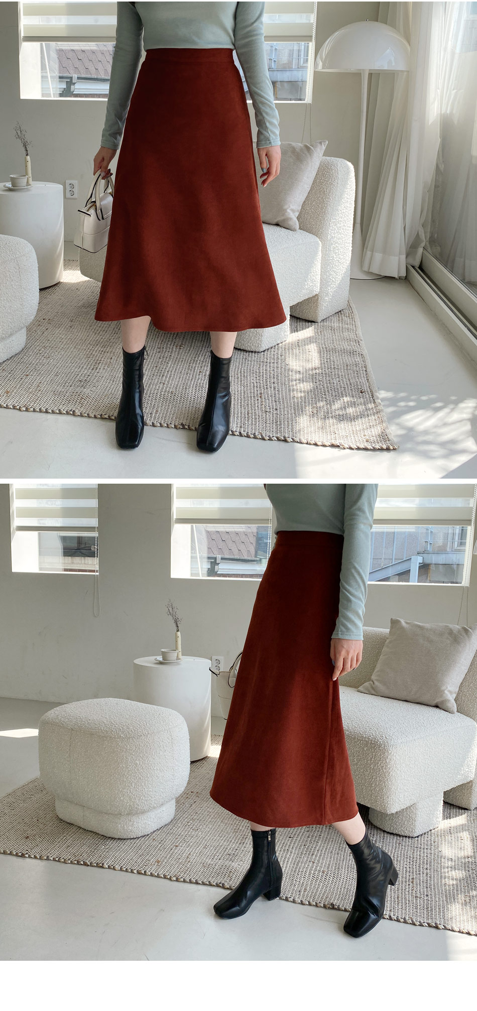 Aラインスカート・全6色 | DHOLIC PLUS | 詳細画像9