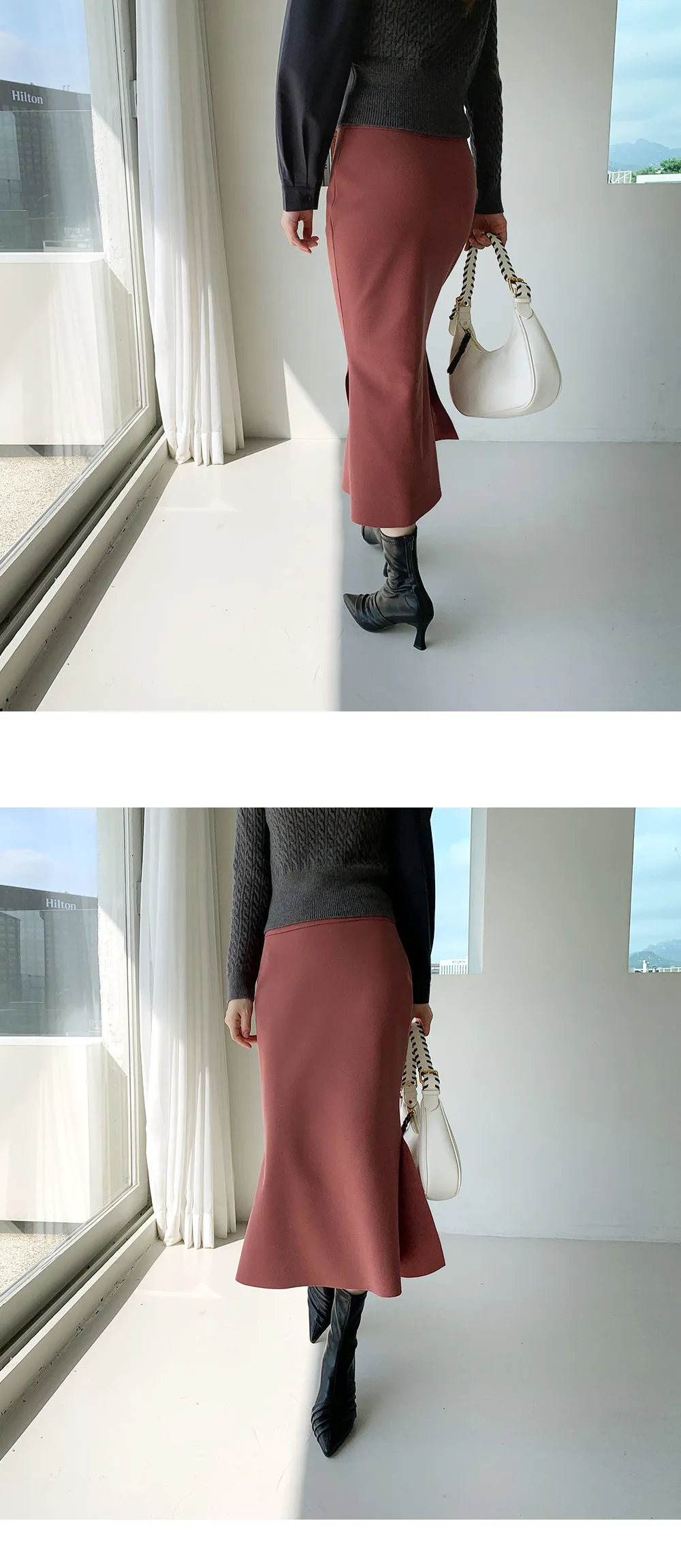 スリットチューリップスカート・全3色 | DHOLIC PLUS | 詳細画像6