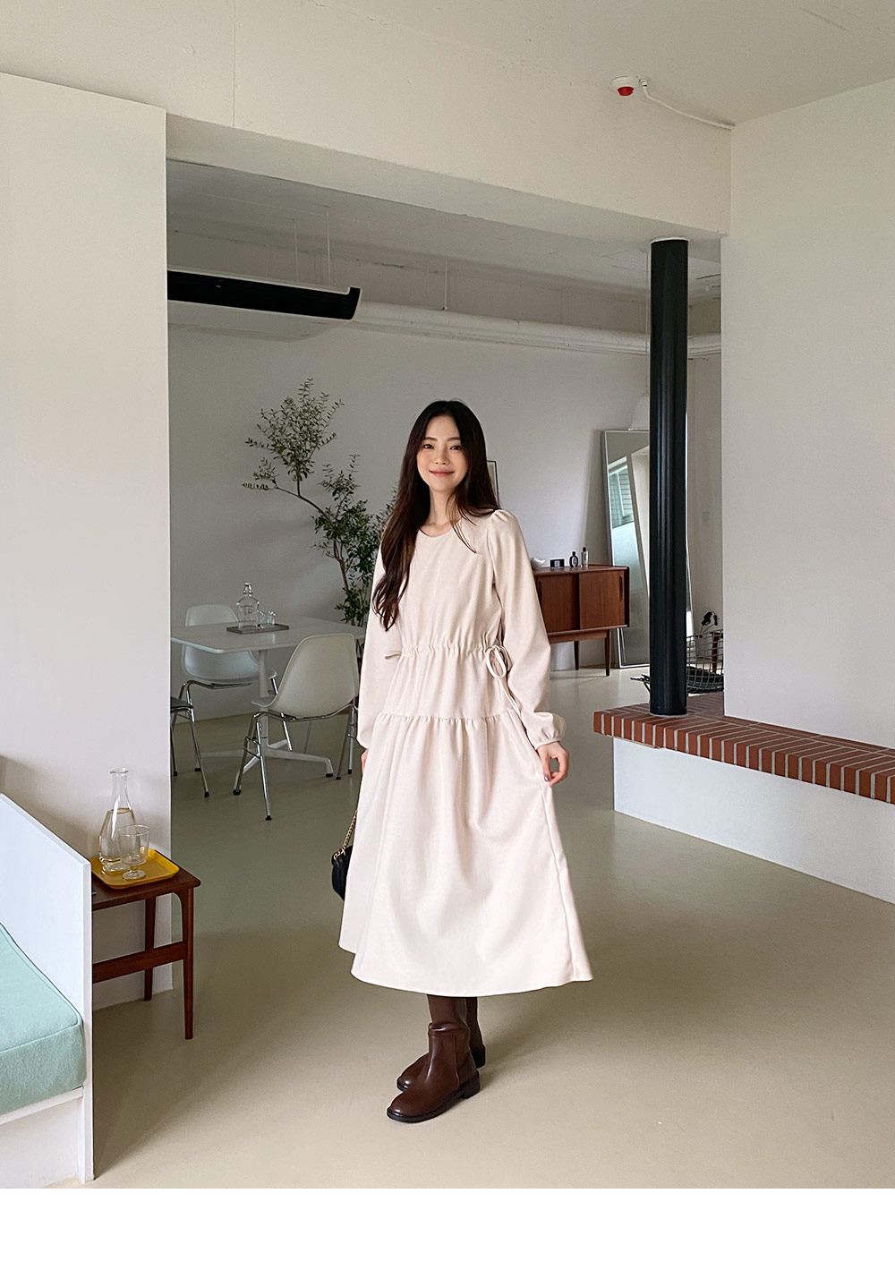 ラウンドトゥロングブーツ・全3色 | DHOLIC | 詳細画像9